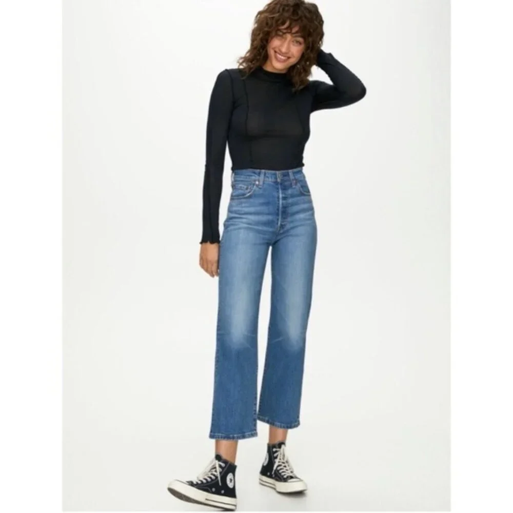 Levis Ribcage straight in Jive swing 32 27” - Picture 2 of 3